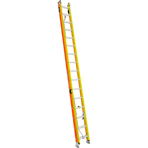 Rent the Werner Glidesafe 32 ft Fiberglass Extension Ladder Rentools